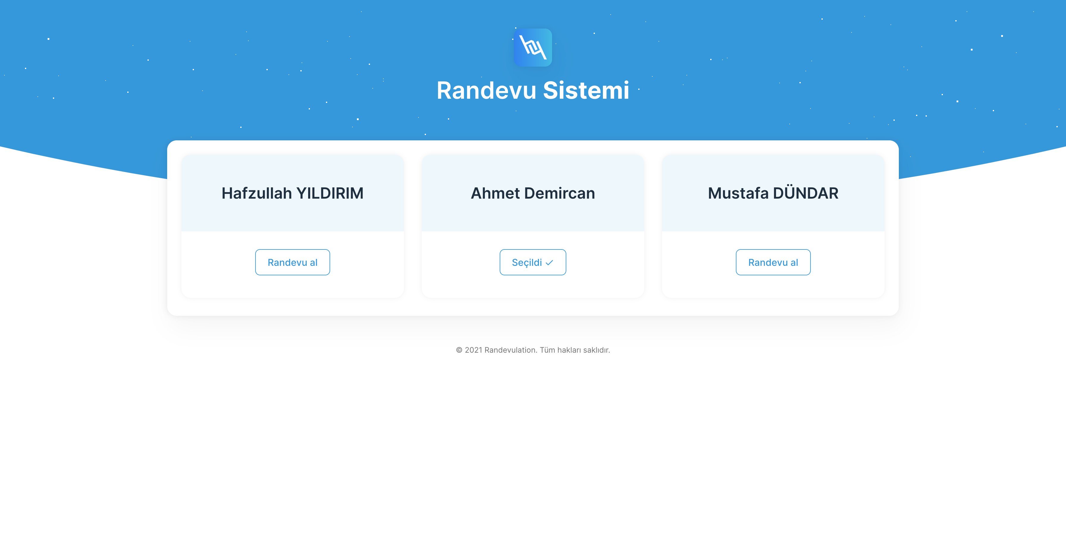 Php Online Randevu Takip Scripti (Hastane, Kuaför vb.) Resimleri 1