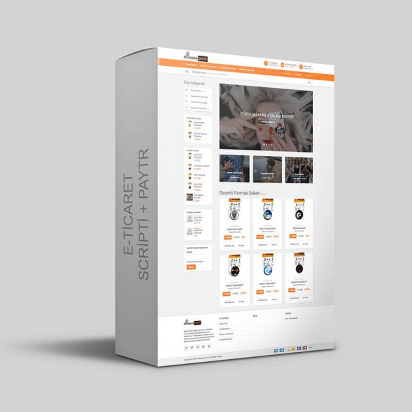 E-Ticaret Scripti + Sanal Pos