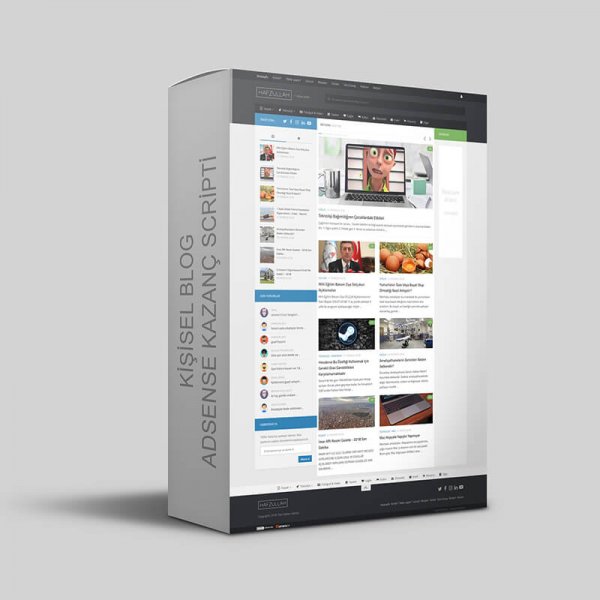 Kişisel Blog & Sosyal İçerik Scripti