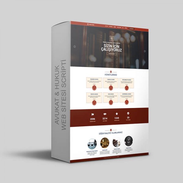 Avukatlık Sitesi Scripti - 2