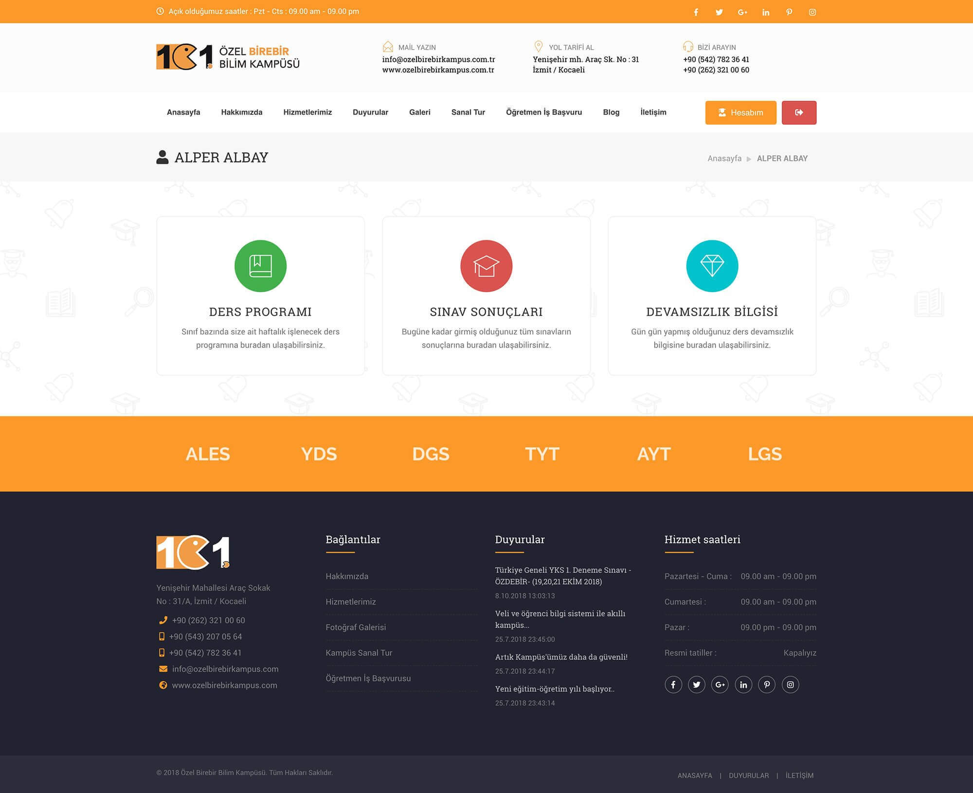 Etüt & Dersane - Öğrenci Bilgi Sistemi Scripti Resimleri 6