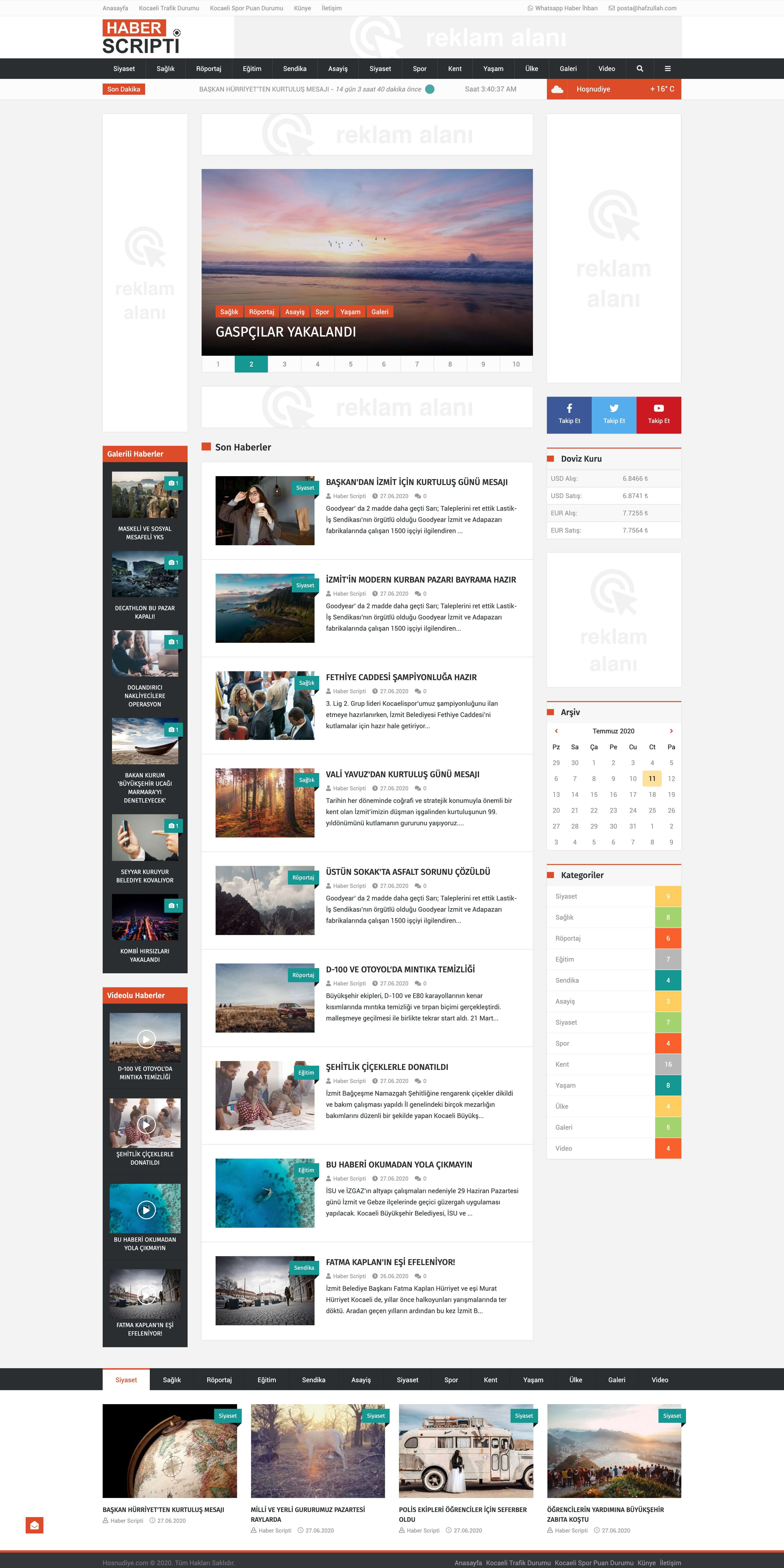 Haber Sitesi Scripti (Haber Yazılımı) Resimleri 1