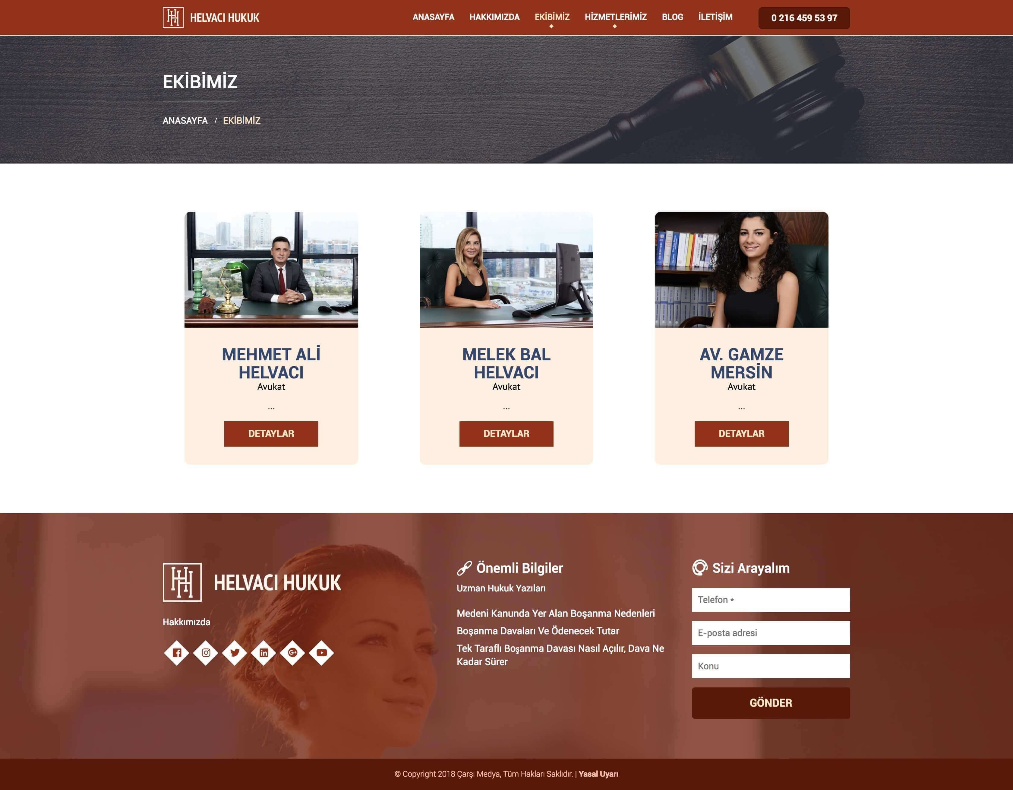 Avukatlık Sitesi Scripti - 2 Resimleri 1