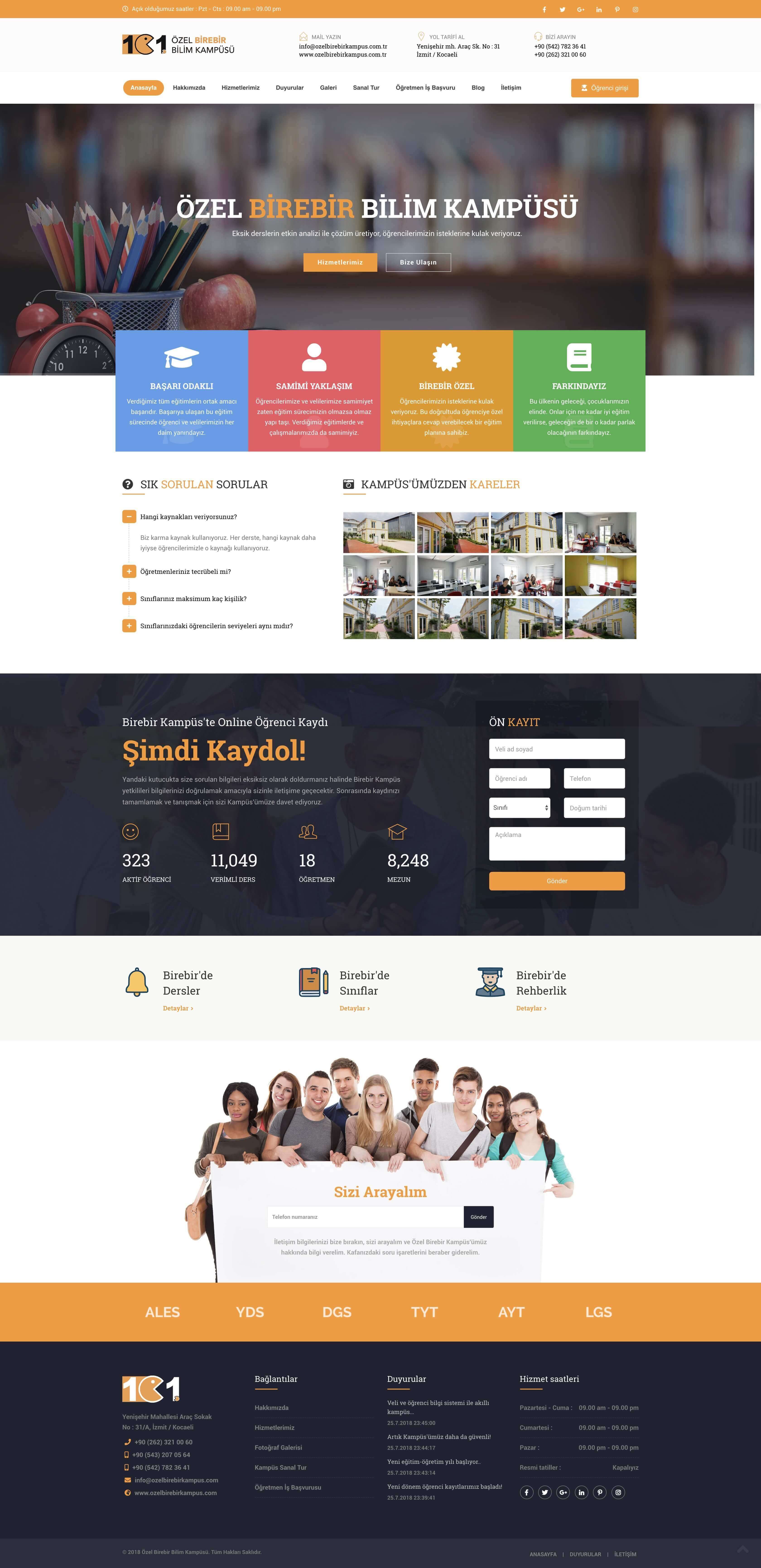 Etüt & Dersane - Öğrenci Bilgi Sistemi Scripti Resimleri 1